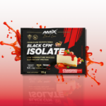Amix Black Line CMF Isolates, Strawberry Cheesecake, 20 x 35g